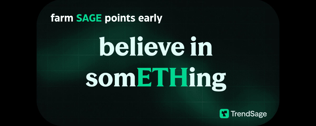 TrendSage (Speculative) — Farm SAGE Points Early For A Possible Future Drop Airdrop